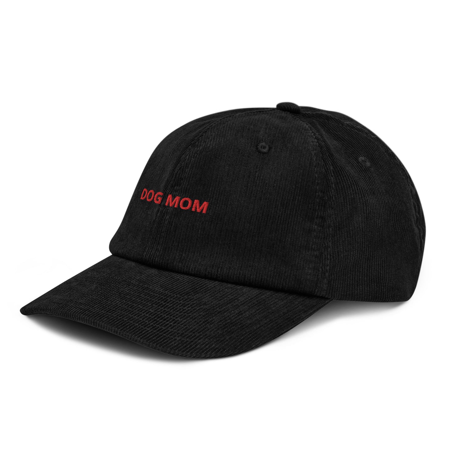 Dog Mom Cap aus Cord