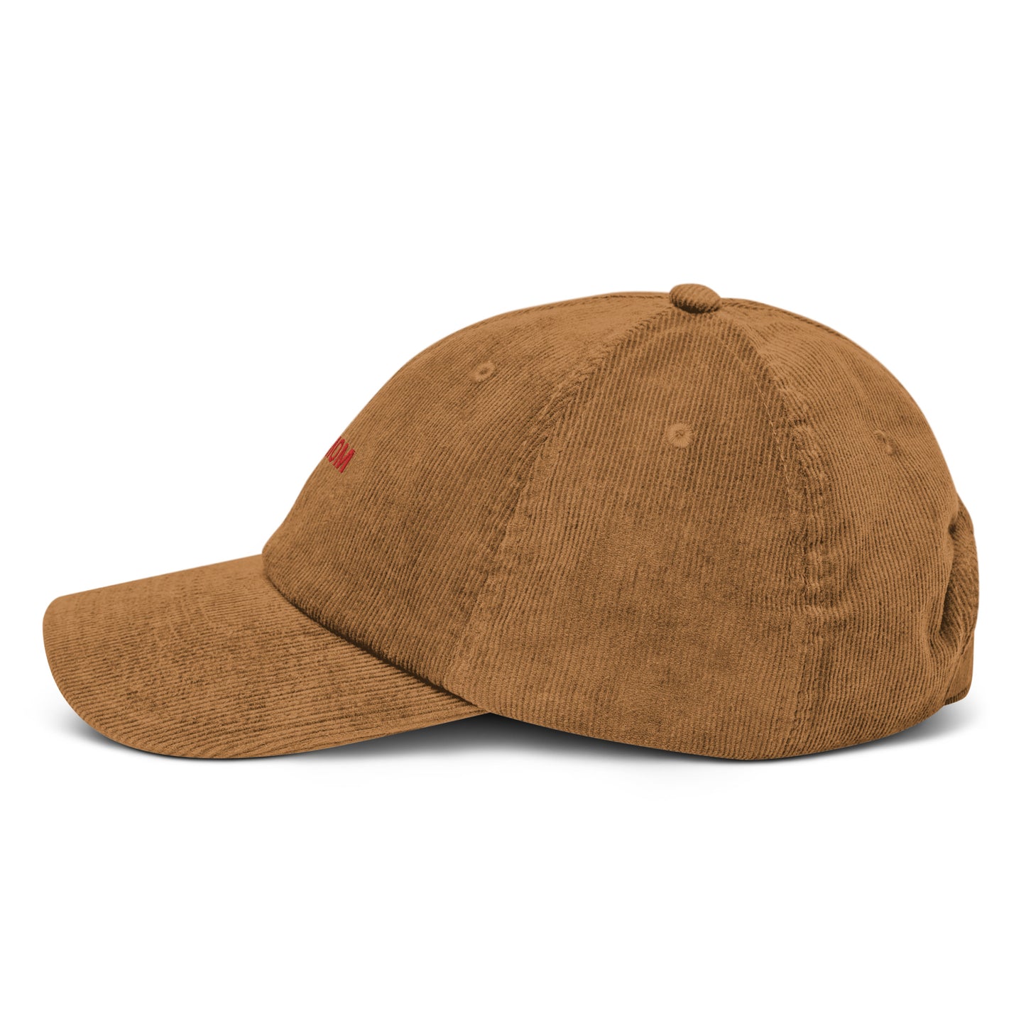 Dog Mom Cap aus Cord