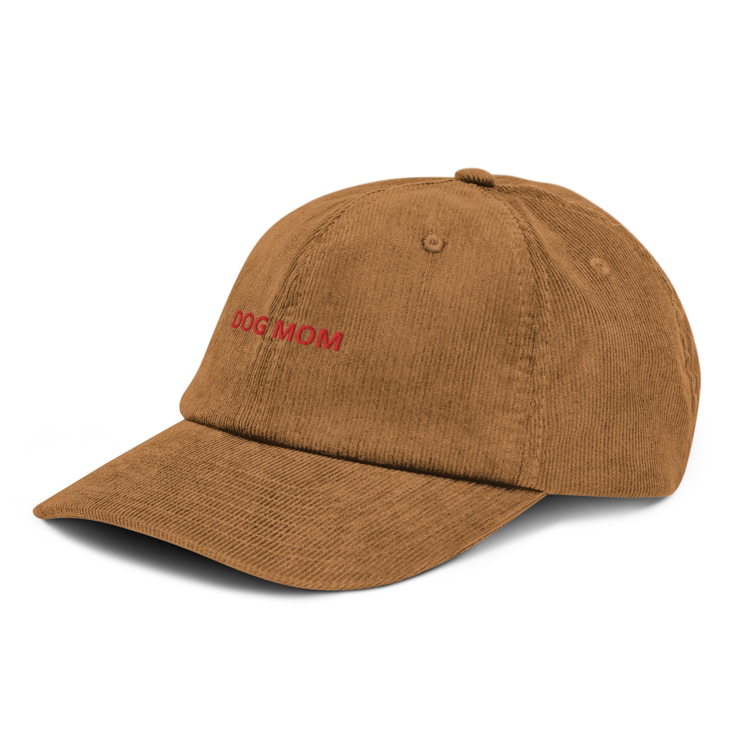 Dog Mom Cap aus Cord