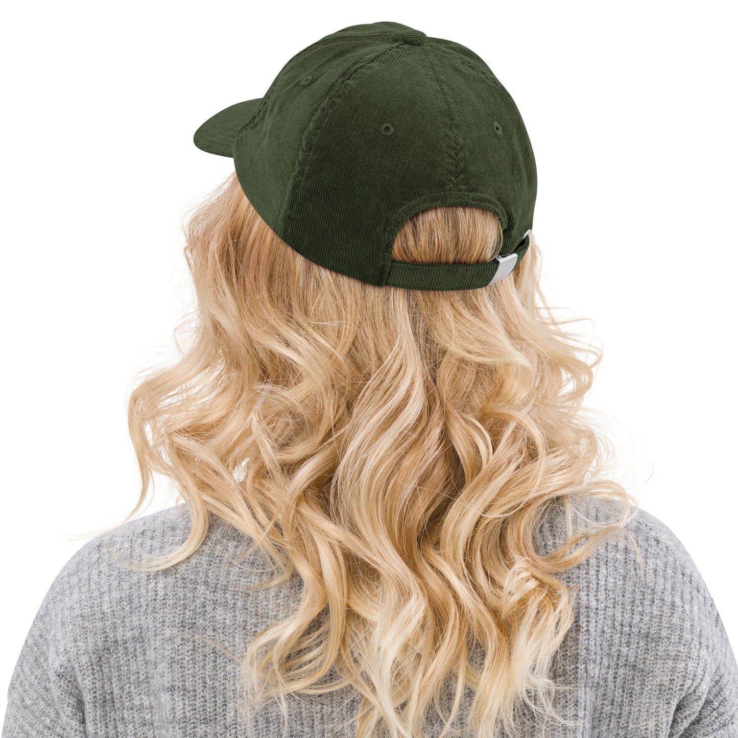 Cord Cap mit Optimist Stickerei