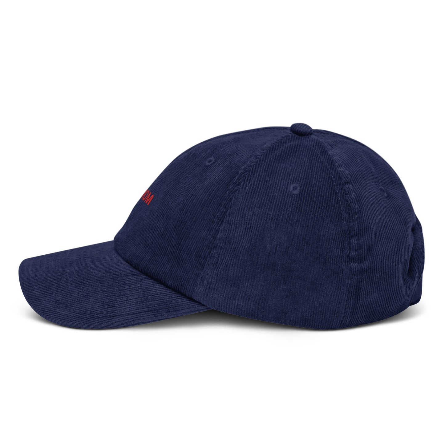 Dog Mom Cap aus Cord