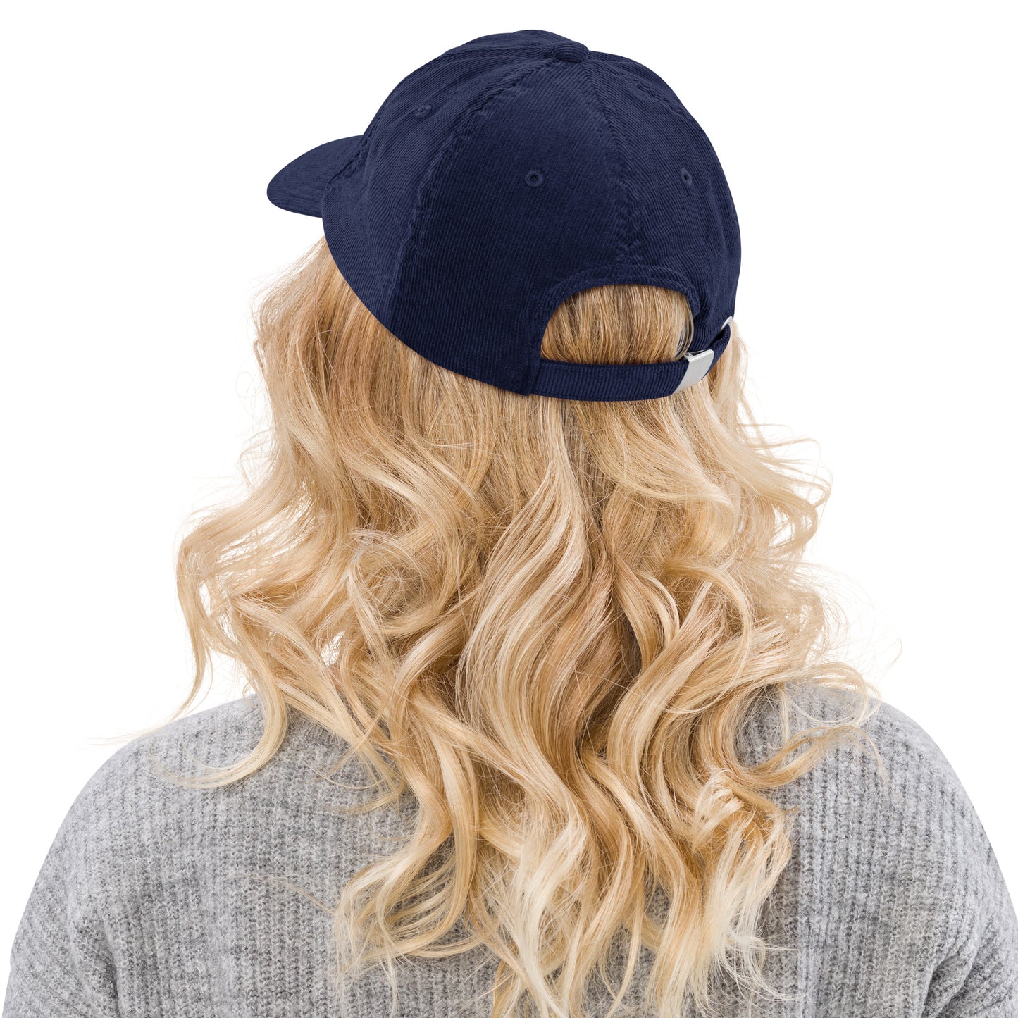 Cord Cap mit Optimist Stickerei