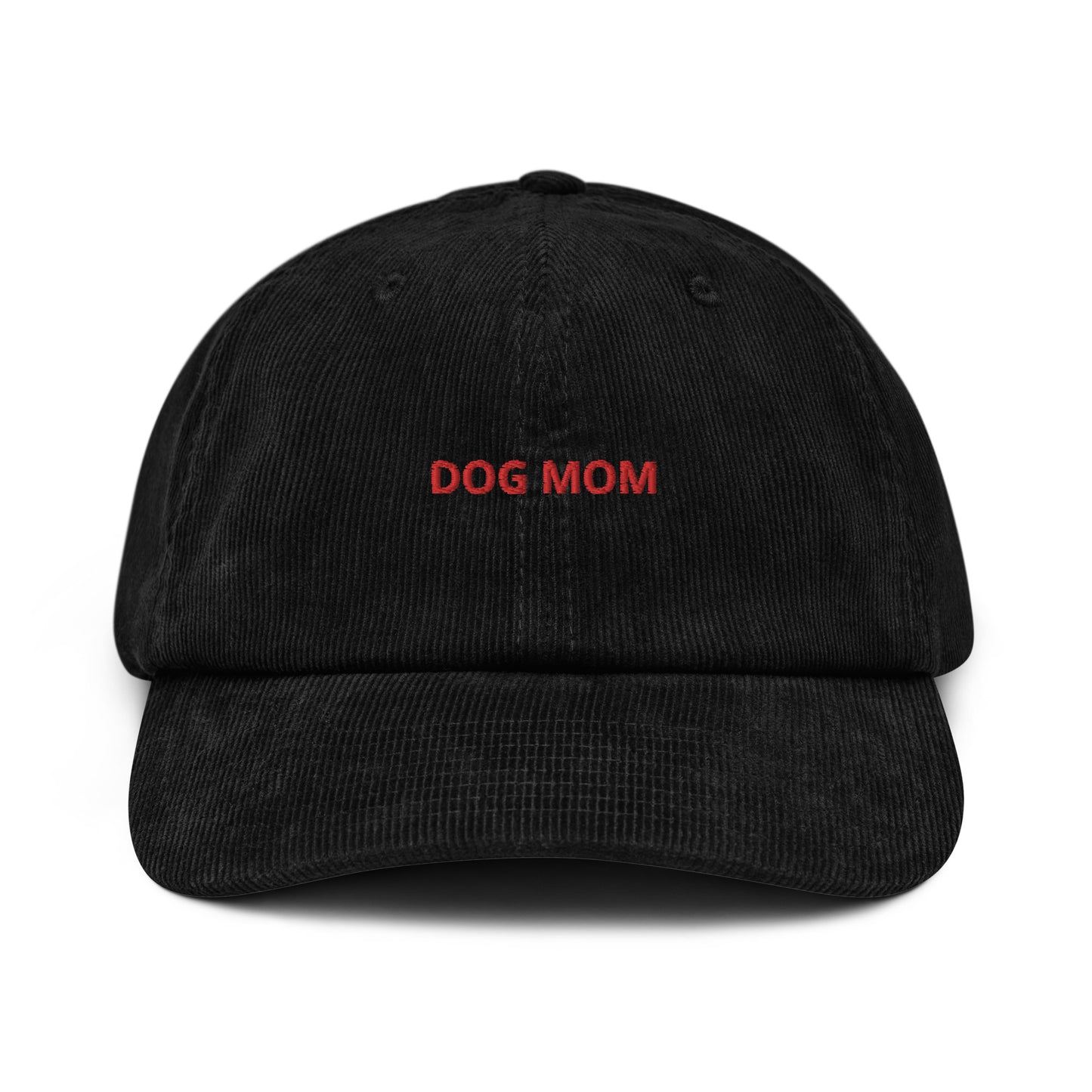 Dog Mom Cap aus Cord
