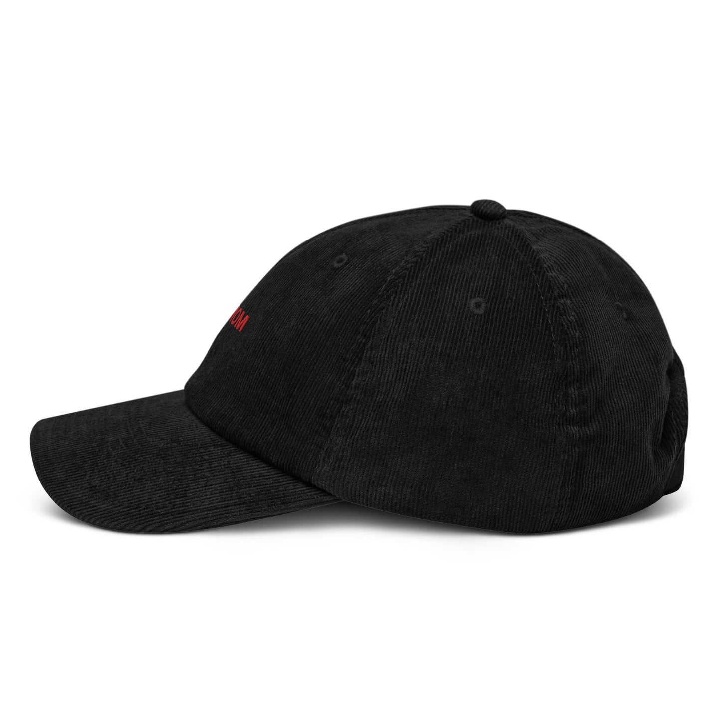 Dog Mom Cap aus Cord