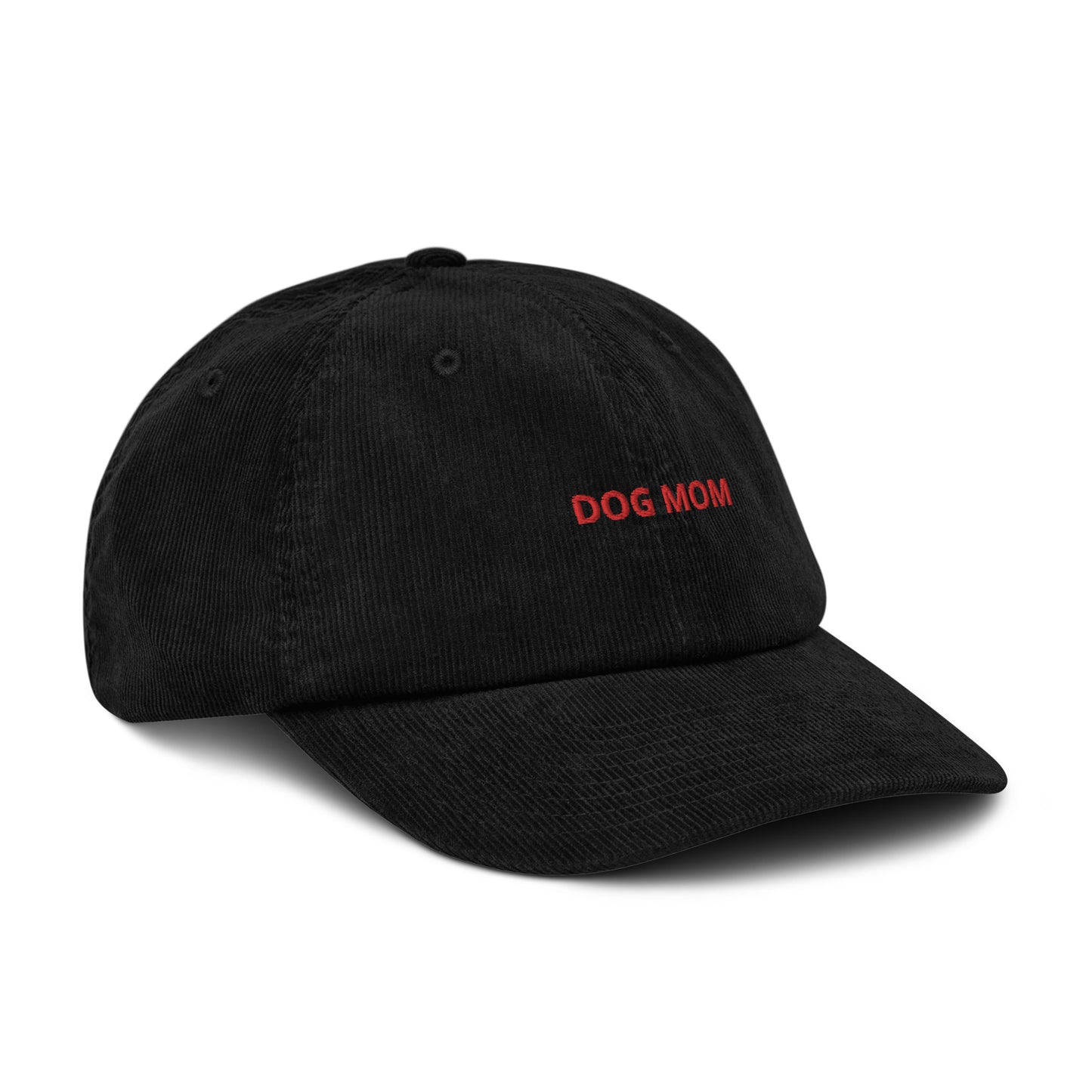 Dog Mom Cap aus Cord
