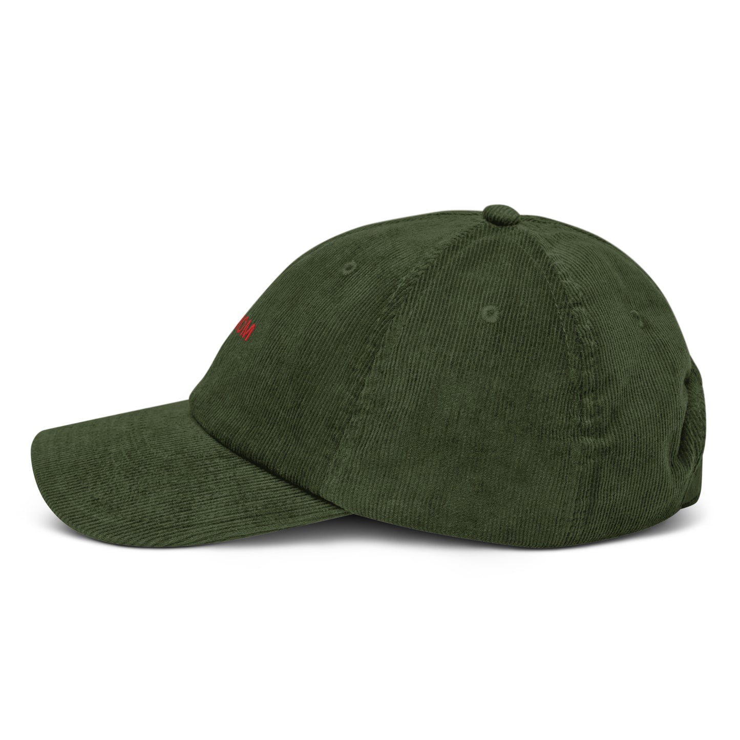 Dog Mom Cap aus Cord