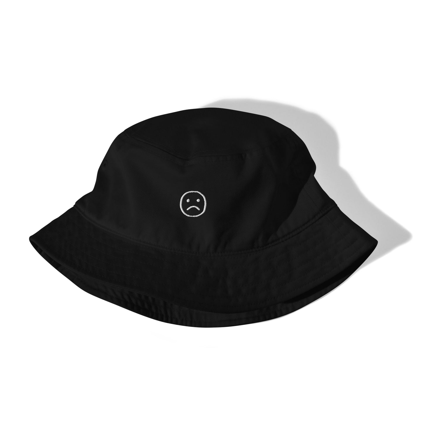 Sad Face Bio-Baumwoll-Twill
